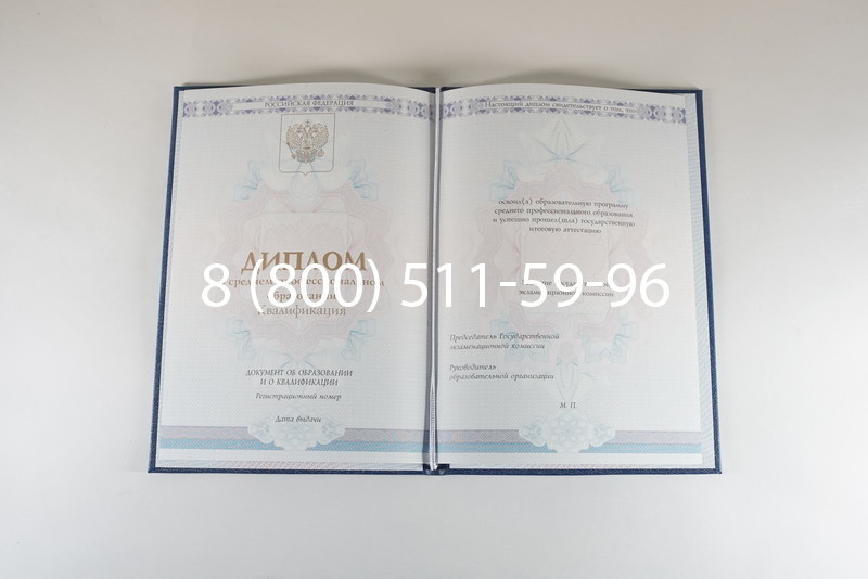 Диплом техникума 2014-2024 года в Муроме